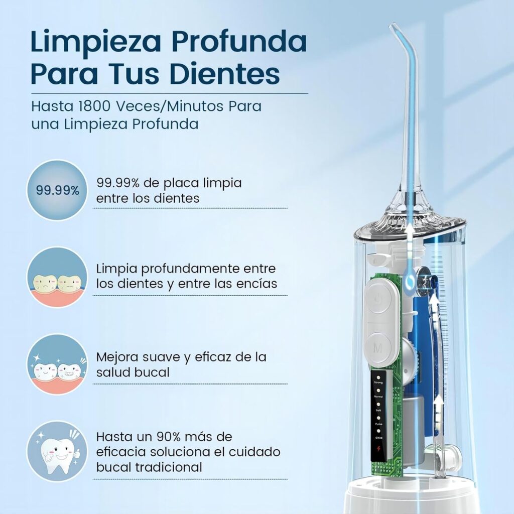 Irrigador Bucal Profesional Portátil Vimmk Y208